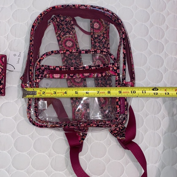 Vera Bradley clearly Stadium backpack & Wallet - Picture 9 of 16